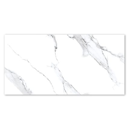 Πλακάκι Εσωτερικού Χώρου Glossy Belmonte White 60x120cm, emigres