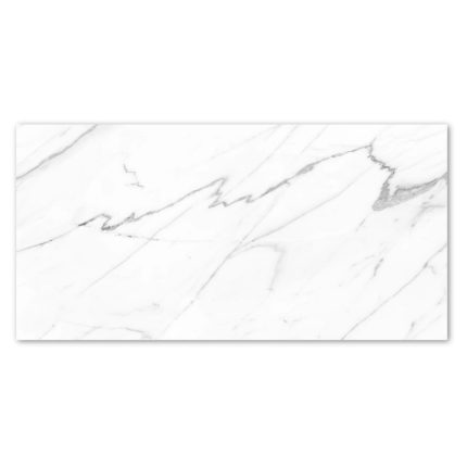Πλακάκι Εσωτερικού Χώρου Glossy Bianco Staturio 60x120cm, emigres